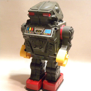 1980年代 当時物 ホリカワ/堀川玩具 コスミックファイター ロボット ( 古い 昔の ビンテージ 昭和レトロ Vintage S.H Horikawa Robot Toy )