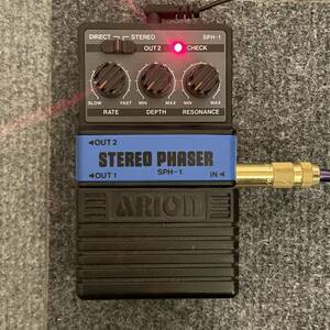 ［生産終了品］ARION SPH-1 STEREO PHASER アリオン ステレオフェイザー ギター エフェクター TK 凛として時雨