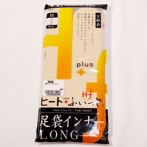 足袋インナー　ヒート+ふぃっとLONG 膝下丈　Ｍ