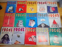 f⑪e　大量◆FOCUS フォーカス　1989年～1992年　まとめて150冊_画像8