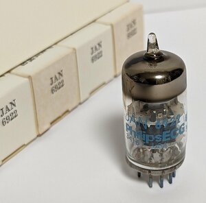 NOS PHILIPS JAN 6922 真空管 5本セット 6DJ8 高信頼管