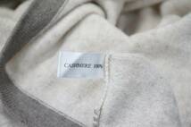 N263　CF CASHMERE　モンゴル製　カシミヤ100　レディース　半袖　カシミヤニット　カシミヤセーター　サイズ44_画像5