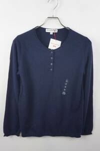 L397　新品　ユニクロ　UNIQLO　INES DE LA FRESSANGE　カシミヤセーター　ニット　トップス　M　ブルー　レディース