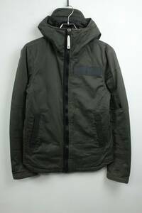 L285　G-STAR RAW　ジースターロウ　中綿入り　ジップアップパーカー　ジャケット　ブルゾン　XS　メンズ