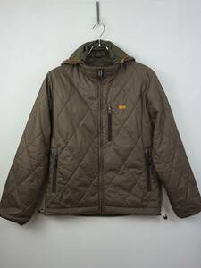 A049　Helly Hansen　ヘリーハンセン　リバーシブル　キルティングジャケット　中綿ジャケット　中綿パーカー　サイズM　レディース