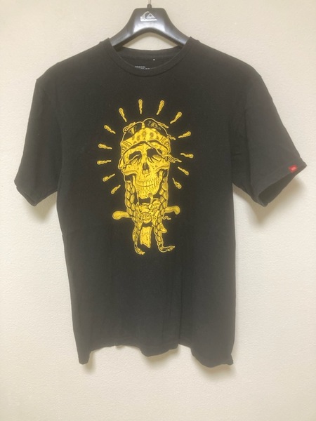 VANS（ヴァンズ） Tシャツ BLK/YEL Mサイズ（USED）