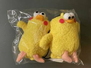 【2739.NTTDOCOMO ドコモ ポインコ ストラップ ぬいぐるみセット 未開封未使用品】