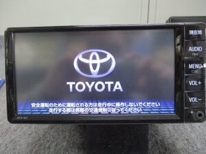 ▼ トヨタ純正 メモリーナビ NSCN-W68 DVD SD Bluetooth ワンセグ ワイド 08605-00B60 CN-STD8J1CW セキュリティロック ジャンク品 中古品