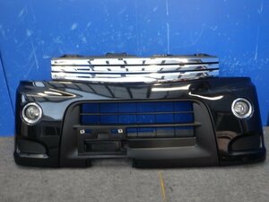 E] Suzuki original front bumper grill lower grill foglamp 71713-68HF DA64W Every Wagon latter term ZJ3 bluish black pearl DG64