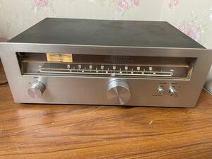 TRIO トリオ AM-FM STEREO TUNER KT-3100 チューナー 通電確認★現状渡し★INJ1112