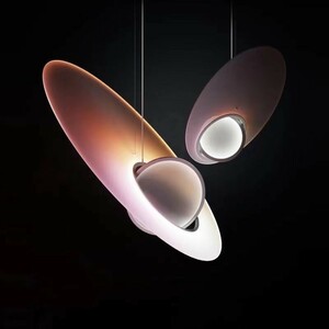 大特価　LEDペンダントライト リビング照明 店舗ランプ 3階段調色 UFO型 オシャレ 1灯　Sサイズ