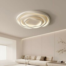 大特価　LEDシーリングライト リビング照明 店舗ランプ 寝室 花型 3階段調色 モダン_画像3