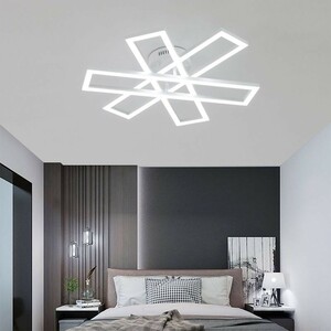 高級　LEDシーリングライト 天井照明 リビング ダイニング ランプ 風車型 オシャレ　白色