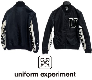 定価63,900円uniform experimentユニフォームエクスペリメントNYLON TWILL STADIUM BLOUSON藤原ヒロシsophnetF.C.R.B.kiyonaga