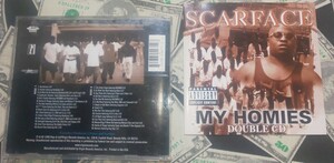 2CD SCARFACE My Homies 2PAC Master P Johnny P B-Legit Tela Yakmouth Big Mike Devin FACEMOB UGK Do Or Die Ice Cube Willie D DMG