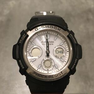 G-SHOCK SHOCK RESIST AWG-M100S メンズ腕時計　黒 ブラック 電波ソーラー CASIO カシオ ジーショック