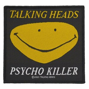 TALKING HEADS トーキングヘッズ Psycho Killer Patch ワッペン オフィシャル