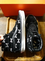 WTAPS × VANS Og Sk8-Hi Lx AN0A4BVB20P1 サイズ28　Bones スニーカー　スエード　クロスボーン　刺繍_画像2