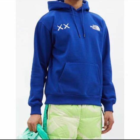 THE NORTH FACE XX KAWS コットン パーカー ボルトブルー サイズM《新品》