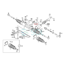 ベンツ W220 W221 パワーステアリング パワステ ソレノイドバルブ S320 S350 S430 S500 S550 S600 S55 S63 S65 2214600184 2114600884_画像2