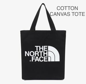 THE NORTH FACE CANVAS TOTE BAG BLACK ザノースフェイス コットン キャンバス トートバッグ ブラック 日本未発売 NN2PN65A