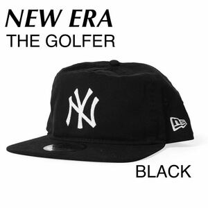 NEW ERA × URBAN OUTFITTERS THE GOLFER 9902 New York Yankees ニューエラ ニューヨーク・ヤンキース スナップバック キャップ ブラック