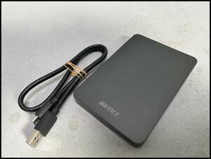 ★BUFFALO 500GB ポータブルHDD MiniStation HD-PNF500U3-BD USED 送料185円★