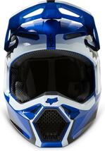 FOX MX V1 ヘルメット リード Sサイズ(頭囲55-56cm) ブルー_画像5