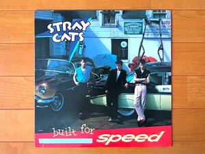 STRAY CATS☆ストレイ・キャッツ☆BUILT FOR SPEED☆LP盤レコード☆輸入盤