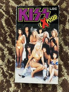 【KISS】キッス ☆ EXPOSEDVHS/エクスポーズド ☆ VHSビデオテープ ☆1975~86年 ビデオクリップ・ライブ映像 ☆