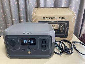 中古美品　EcoFlow ポータブル電源 RIVER 2 256Wh エコフロー　リバー2 