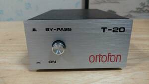 Ortofon オルトフォン MCトランス　T-20 動作美品