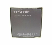 [即日発送]★未使用★TESCOM テスコム プロフェッショナルヘアーアイロン NIS3001 ブラック ストレートアイロン 美容家電 371_画像4