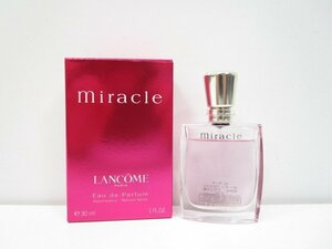 [即日発送]★良品★ LANCOME ランコム miracle ミ・ラ・ク オードゥパルファン EDP 30ml ヴァポリザター 香水 フレグランス 331