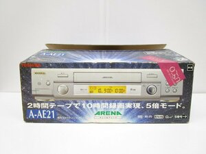 [即日発送]☆ジャンク☆ TOSHIBA 東芝 ビデオカセットレコーダー ARENA アリーナ A-AE21 ビデオデッキ VHS Hi-Fi 2001年製 現状品 331