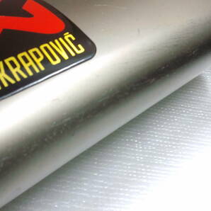 AKRAPOVIC アクラポビッチ 2015～YZF-R1 エボリューションライン用 チタンサイレンサー 60Φの画像9