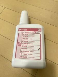 エンジンオイル　1L SP 5W40 100%化学合成油　日本製　サクラオイル　API規格　JASO規格　櫻製油所　