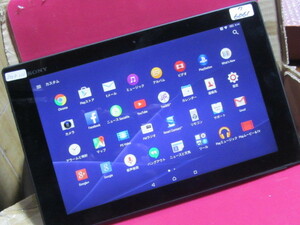 ジャンク SONY Xperia Tablet Z WiFi SGP311 os:5　タブレット 10型 黒 初期化済み　7-6061