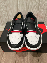 US9 27 NIKE AIR JORDAN 1 RETRO LOW OG ナイキ エアジョーダン1 CZ0790-106 レトロ OG off white トラビススコット　ブラックトゥ_画像3