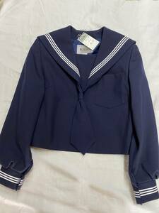 富士ヨット　新品　セーラー服　紺　3本線　155