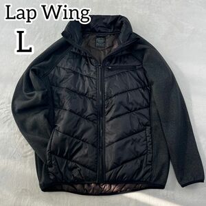 【未使用】Lap Wing メンズ　ジャケット　アウター　ブラック　お洒落 ラップウィング　ブラウン　羽織り　秋冬　ブルゾン