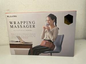 新品 未使用 Lourdes ルルド WRAPPING MASSAGER ラッピングマッサージャー AX-HPL305or テラコッタオレンジ 家庭用電気マッサージ器 箱付き