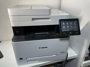 Canon Satera キャノン MF644Cdw A4 カラー複合機 コピー/FAX/プリンタ/スキャナー 無線LAN カウンター17774枚ドラム交換必要 