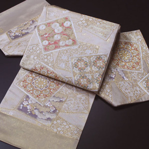 新品 送料込み 西陣織 正絹 袋帯 老舗㈱加納幸謹製 未仕立 六通の画像2