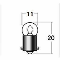 パイロットランプ G11 BA9S 30V 1W（100個）