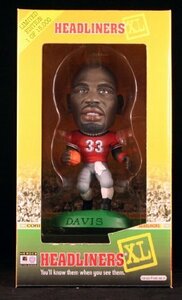 TERRELL DAVIS / UNIVERSITY OF GEORGIA BULLDOGS 1998 Limited Edition Headliners XL Premier Collection * 1 of only 15,000 * by