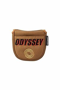 オデッセイ(ODYSSEY) パター ヘッドカバー CASUAL MALLET BRW 23 (パター用 マレットタイプ) ブラウン