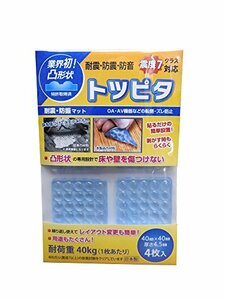 totsupita large ( enduring .* vibration control mat )4 piece entering blue TP0001N-4-BL