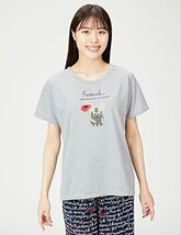 [飛馬日本] Tシャツ&レーヨンパンツセット PS40488 レディース GY フレデリック M～L_画像4