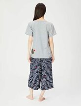 [飛馬日本] Tシャツ&レーヨンパンツセット PS40488 レディース GY フレデリック M～L_画像3